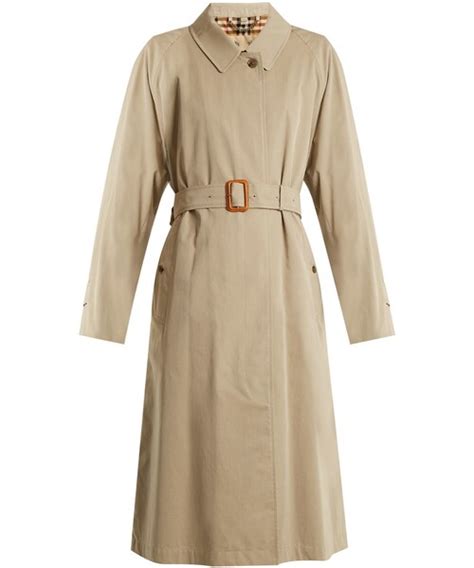 burberry the brighton cotton-gabardine trench coat|authentic burberry trench coat.